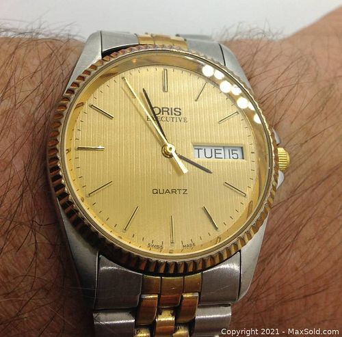 Oris Luxury Men's watch.  Quartz Circa 1980 (1 of 6)