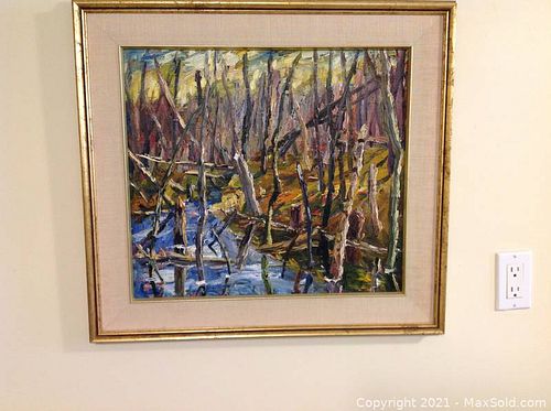 Original oil painting by Robertshaw. (1 of 9)