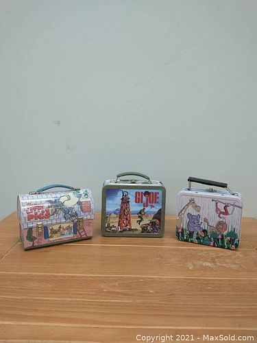 G.I. Joe and Other Vintage Metal Lunch Boxes (1 of 12)