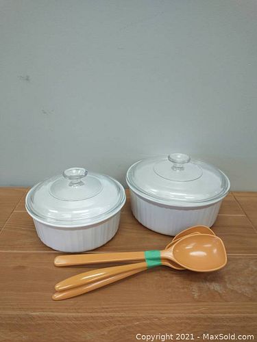 Corningware Casserole Dishes and Rosti Utensils (1 of 4)