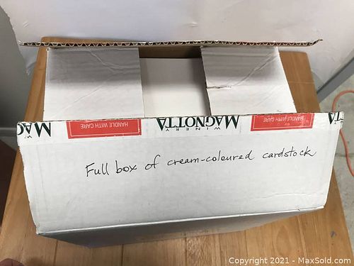 Full Box of Card Stock (1 of 4)