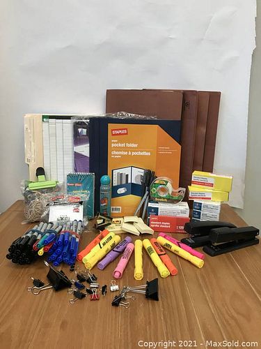 Large Lot of Office Supplies (1 of 2)