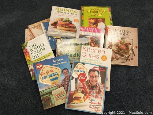 Variety of Cookbooks (1 of 5)