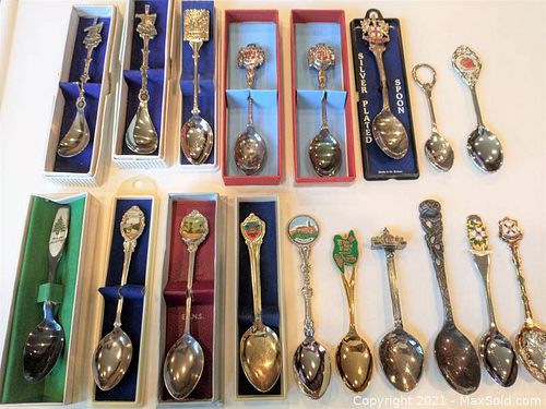 Variety of Souvenir Spoons (1 of 6)