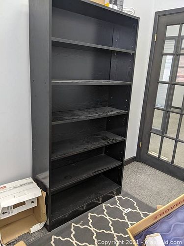 Black bookshelf (1 of 2)