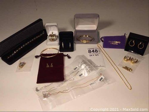 10K And 18K Gold Jewelry (1 of 37)