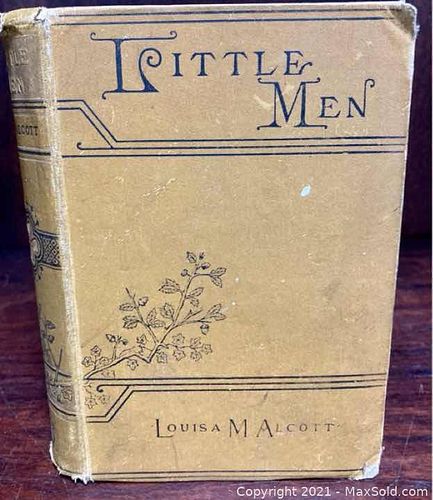 Antique Book Little Men (1 of 5)