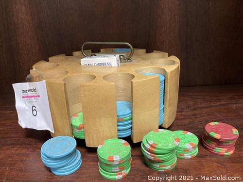 Famous Orbit Inn Poker Chips (1 of 11)