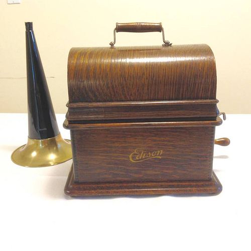 Edison Early Cylinder Player. (1 of 15)