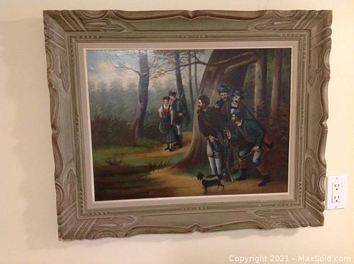Figures in the Wood. Russian 1900. (1 of 7)