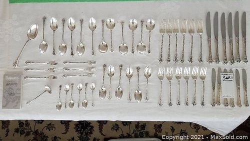 Gorham Sterling Silver Flatware Set A (1 of 19)