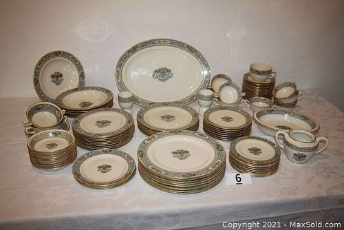 Lenox Autumn Gold Banded China - Dinnerware, about 95 Pieces (1 of 13)