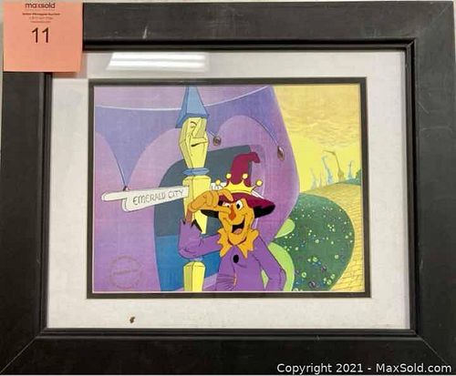 ORIGINAL ANIMATION CEL W/ C.O.A. (1 of 5)