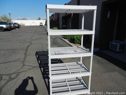 HDX Heavy Duty Storage Shelves Unit - NEW - 36x24x73 (1 of 12)
