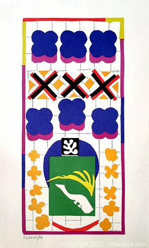Henri Matisse (1869-1954) - "PESCI CINESI", Original, limited edition lithograph, 1979 (1 of 7)