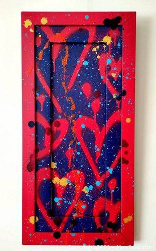 Tadas Zaicikas (TedyZet) (1974)- " #20210936", Signed, with COA, Original painting, 2021 (1 of 9)