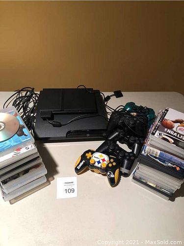 SONY PS2 PlayStation With Games (1 of 5)