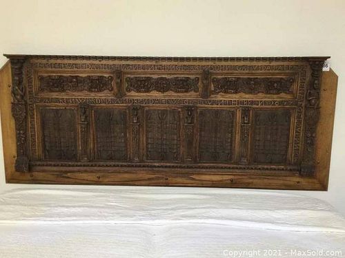 Hand Carved Wood Panel (1 of 18)