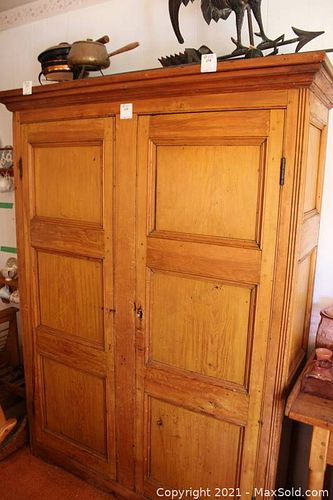 Antique Wood Cabinet (1 of 18)
