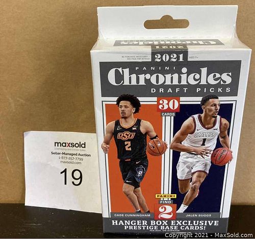 Basketball Cards Hanger Box New (1 of 4)