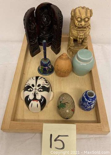Chinese Foo Dog, Trinkets, And More. (1 of 26)