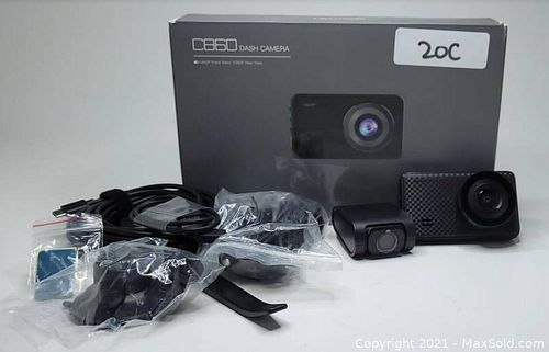 Apeman C860 Dash Cam 1440p front view/1080p rear view (1 of 1)