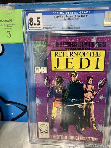 1983 Star Wars CGC Graded Comic Book (1 of 5)