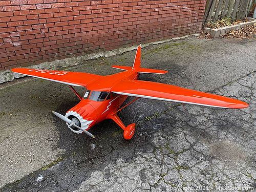 8 Foot Wingspan Vintage Gas Powered Airplane * (1 of 17)