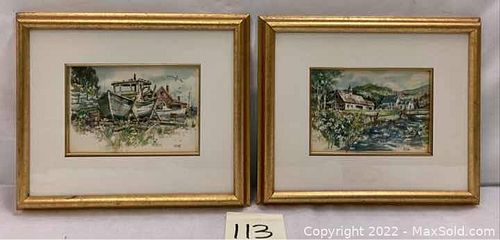 Watercolor Paintings. (1 of 7)