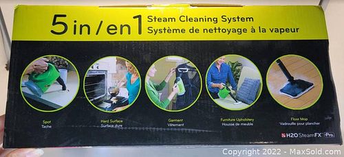 H2O Steam FX 5 in 1 Floor Mop and Handheld Steamer (1 of 1)