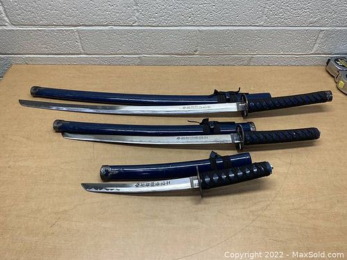 3 Piece Set of Swords (1 of 16)