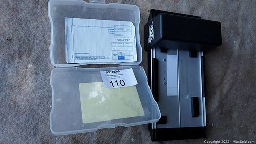 Lot #110 (1 of 2)