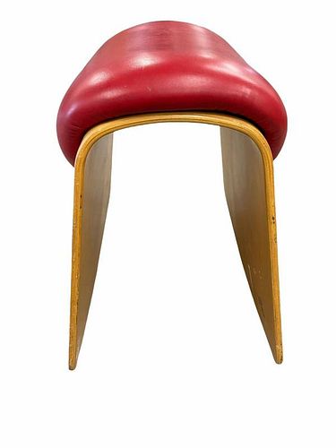 Rare Haworth Mid-Century Bent Plywood Saddle Rocker Chair (1 of 5)