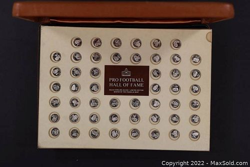 Pro Football’s Hall of Fame Immortals Sterling Silver (925 Silver) Mini-Coin Collection (1 of 13)