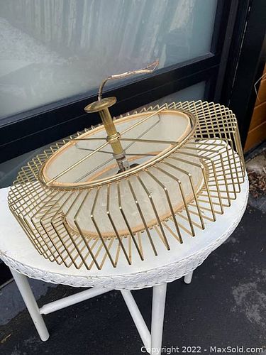 Vintage Mid Century Modern Light Fixture As Is (1 of 5)
