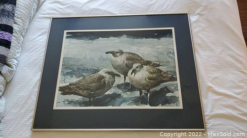 Signed Sam Black Watercolour Painting A (1 of 8)