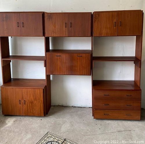 Vintage Mid Century Modern Modular Wall Unit (1 of 5)