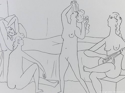 PICASSO "qUATRE NUS AU HAREM" (1 of 14)