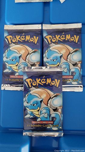 Pokemon Base Set Cards Booster Packs B (1 of 7)