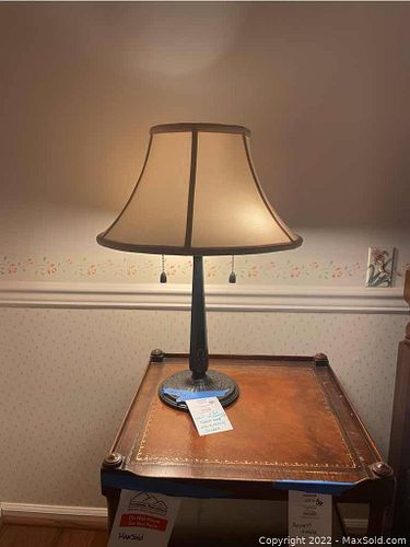 Pair Of Vintage, Art Nouveau Style Lamp (1 of 8)