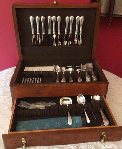 Birks Sterling Flatware And Chest (1 of 10)