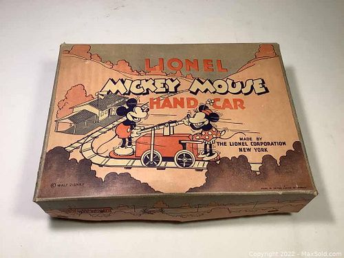 Lionel Mickey Mouse Hand Car No. 1100 (1 of 16)