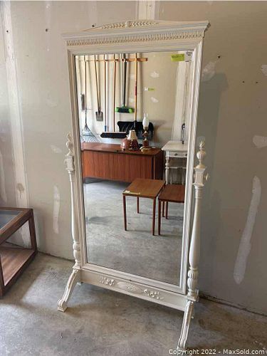 Antique Floor Standing Mirror (1 of 14)