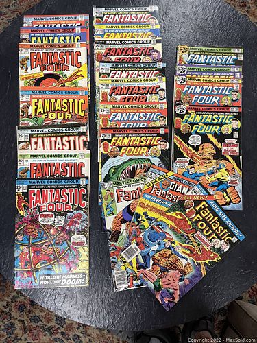 24 Bronze Age Fantastic Four Marvel Comic Books  (1 of 8)
