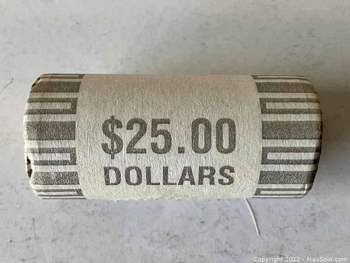 Roll Of 25 Unsearched Sacagawea Dollars  (1 of 3)