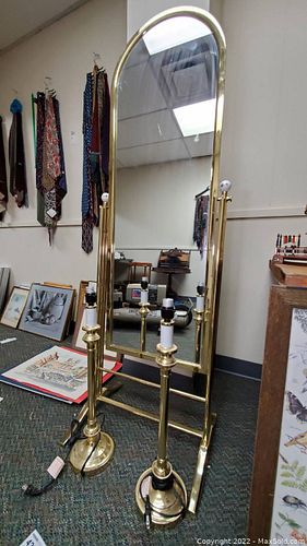 Brass Mirror And Lamps B (1 of 13)