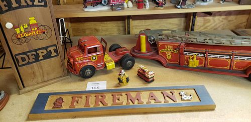 Metal Firetruck Hook and Ladder Vintage and more (1 of 3)