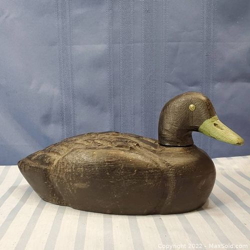 Antique Hand Carved WORKING Duck Decoy (1 of 16)