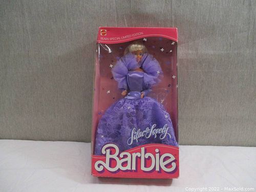 Sears Ltd Ed Lilac & Lovely Barbie In Box #7669 (1 of 9)