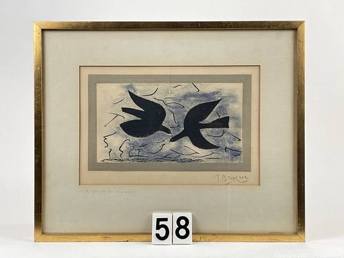 Georges Braque. Original Lithograph.  (1 of 8)